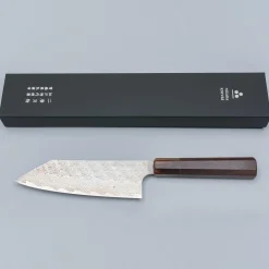Nigara STRIX Tsuchime Migaki Rosewood Bunka 18 cm