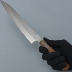 Nigara STRIX Tsuchime Migaki Rosewood Sujihiki 24 cm