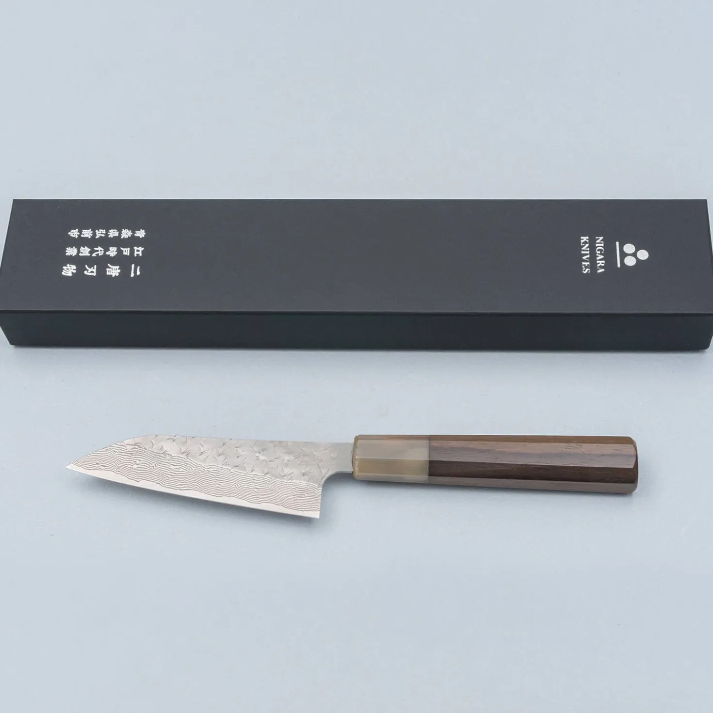 Nigara STRIX Tsuchime Migaki Rosewood Petty 12 cm