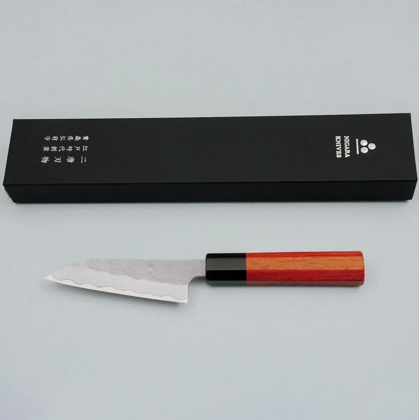 Nigara STRIX Tsuchime Migaki Padouk Petty 12 cm