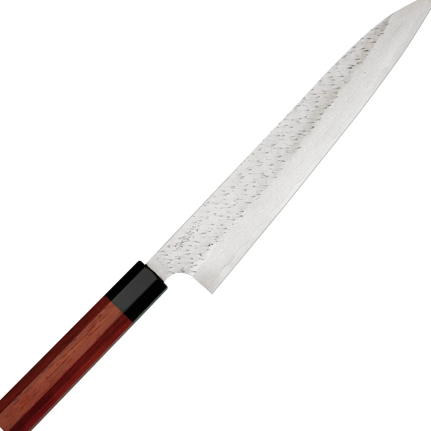 Nigara STRIX Tsuchime Migaki Padouk Sujihiki 27 cm