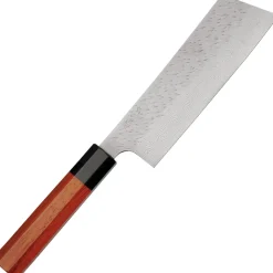 Nigara STRIX Tsuchime Migaki Padouk Nakiri 18 cm