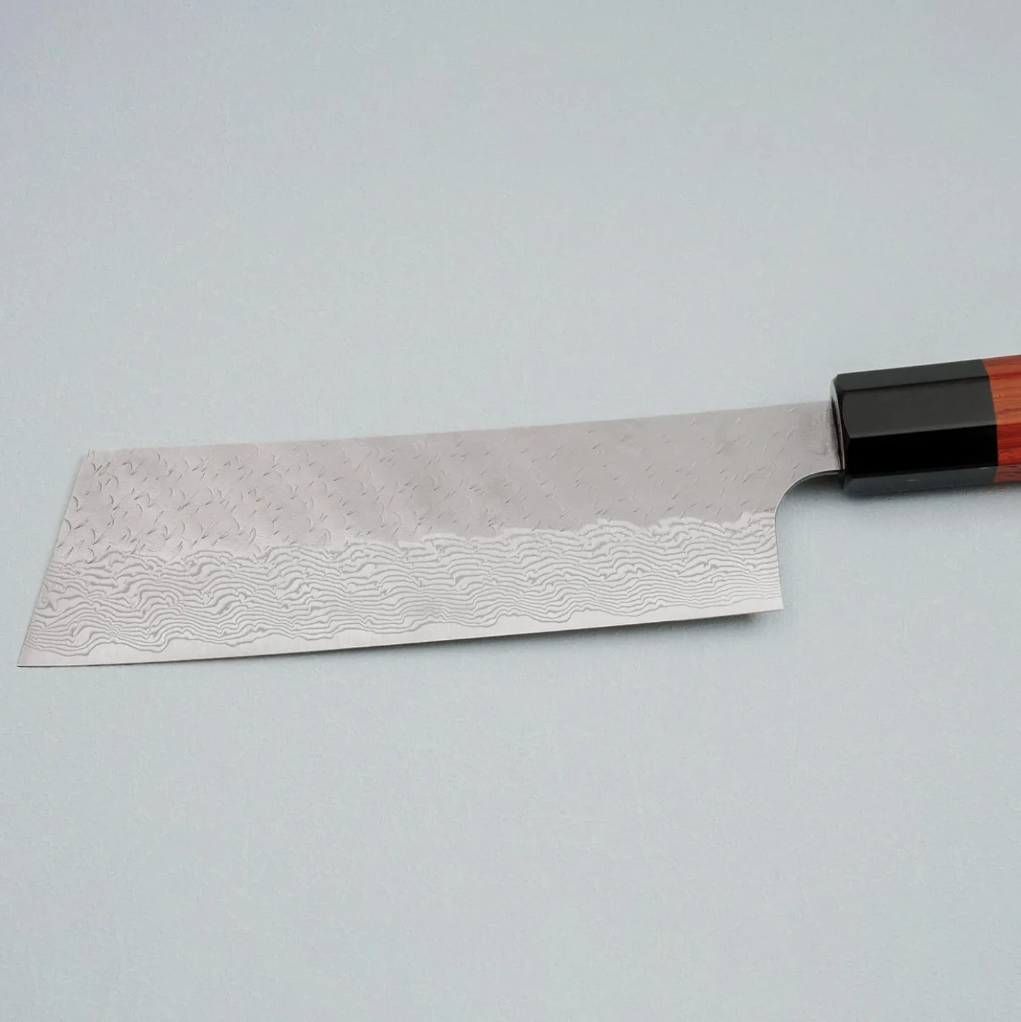 Nigara STRIX Tsuchime Migaki Padouk Nakiri 18 cm