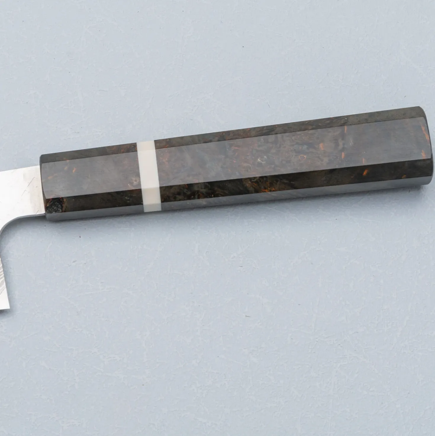 Nigara VG10 Tsuchime Damast Migaki Birch Gyuto 21 cm