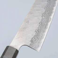 Nigara VG10 Tsuchime Damast Migaki Birch Gyuto 21 cm