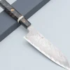 Nigara VG10 Tsuchime Damast Migaki Birch Santoku 18 cm