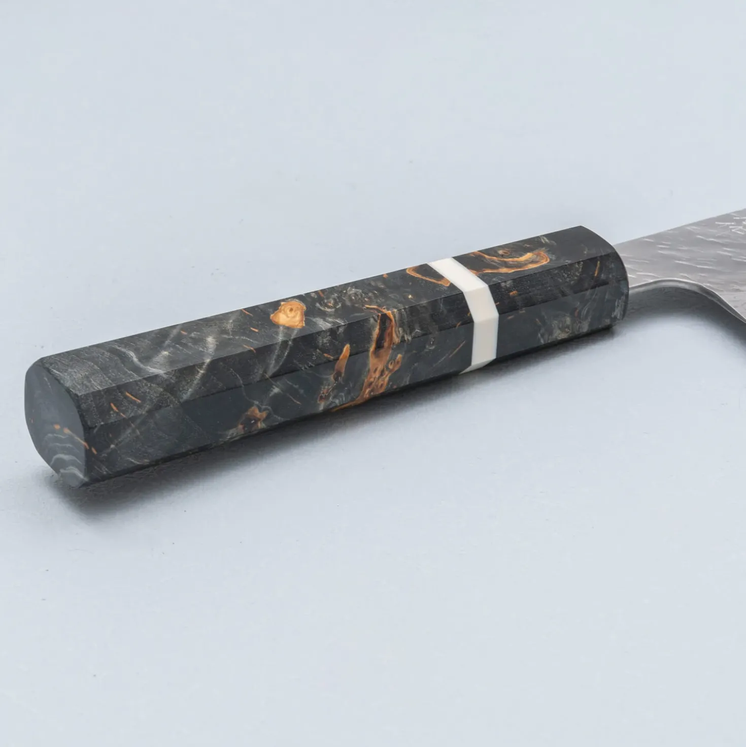 Nigara VG10 Tsuchime Damast Migaki Birch Santoku 18 cm