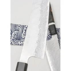 Nigara VG10 Tsuchime Damast Migaki Birch Bunka 18 cm