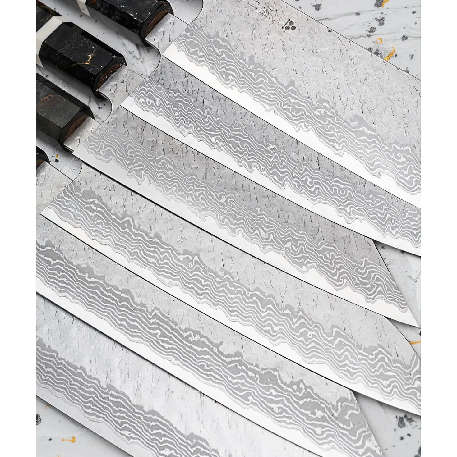 Nigara VG10 Tsuchime Damast Migaki Birch Bunka 18 cm