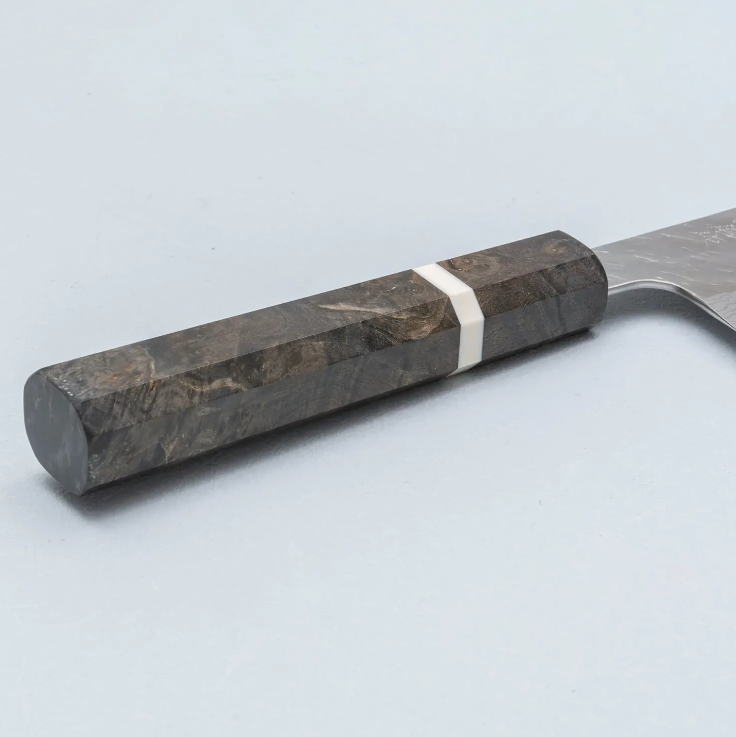 Nigara VG10 Tsuchime Damast Migaki Birch Nakiri 16.5 cm