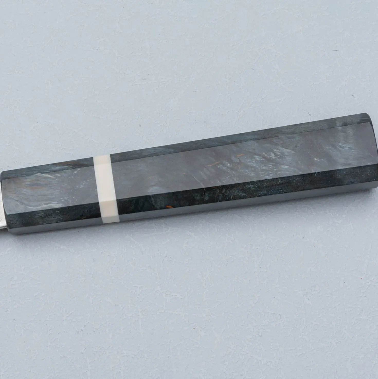 Nigara VG10 Tsuchime Damast Migaki Birch Kiritsuke 21 cm