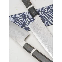 Nigara VG10 Tsuchime Damast Migaki Birch Kiritsuke 21 cm
