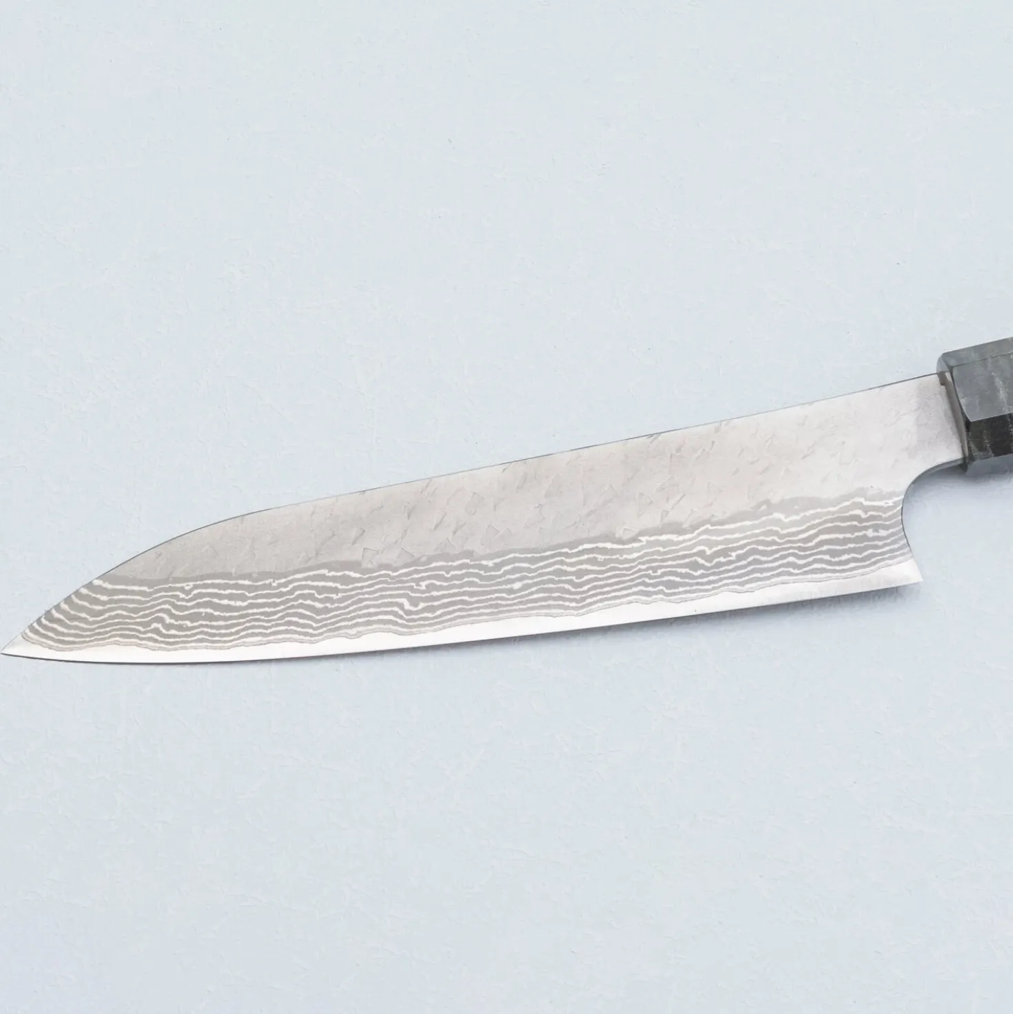 Nigara VG10 Tsuchime Damast Migaki Birch Petty 15 cm