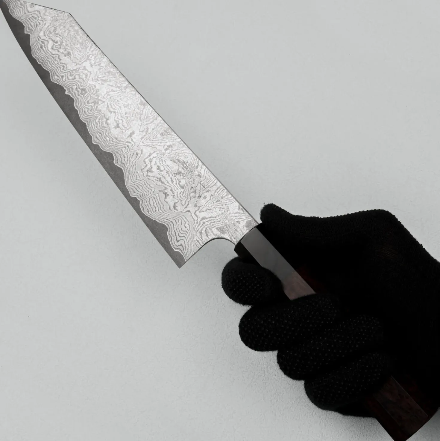Nigara VG-XEOS Anmon Damast Ebony Kiritsuke 24 cm