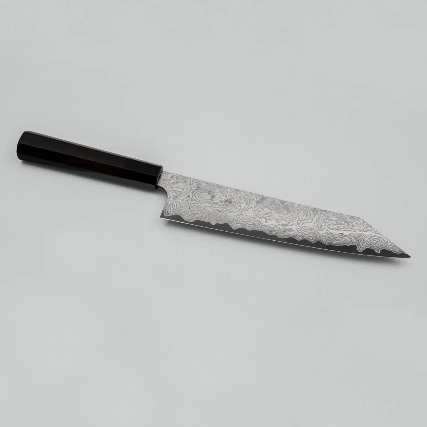Nigara VG-XEOS Anmon Damast Ebony Kiritsuke 24 cm