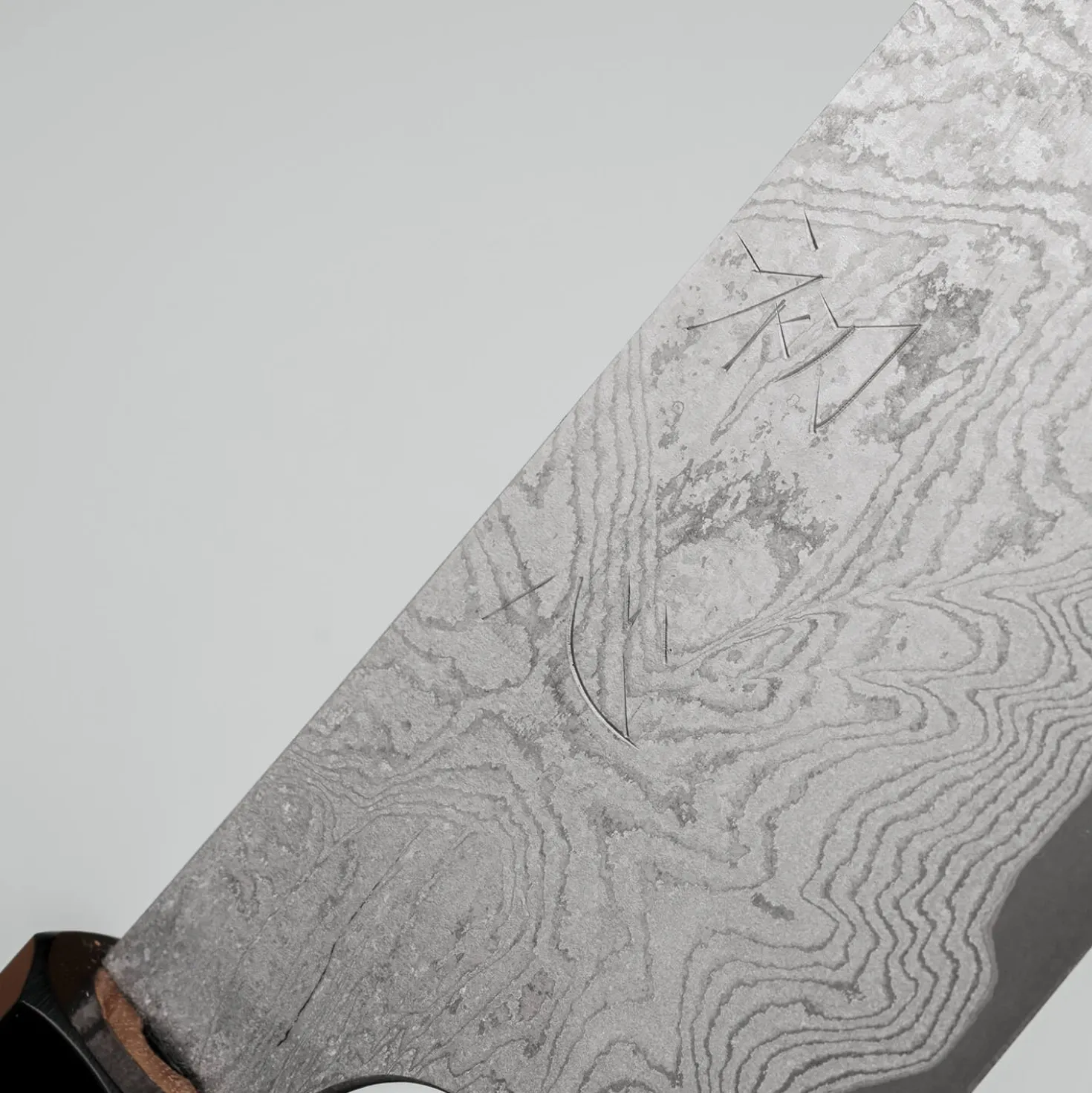 Nigara VG-XEOS Anmon Damast Ebony Kiritsuke 24 cm