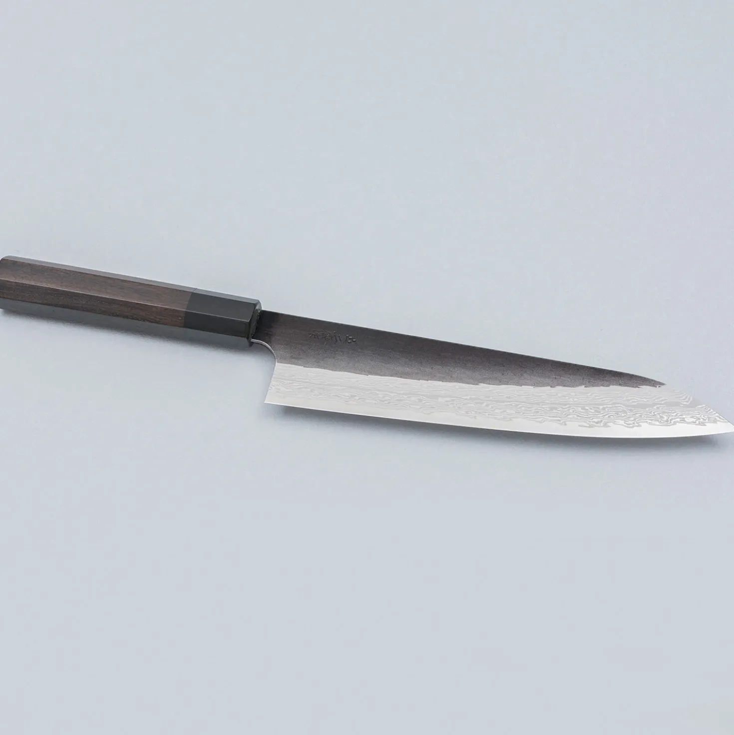 Nigara VG-XEOS Tsuchime Kurouchi Ebony Gyuto 21 cm