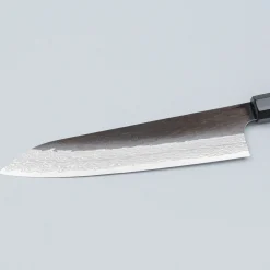 Nigara VG-XEOS Tsuchime Kurouchi Ebony Gyuto 21 cm