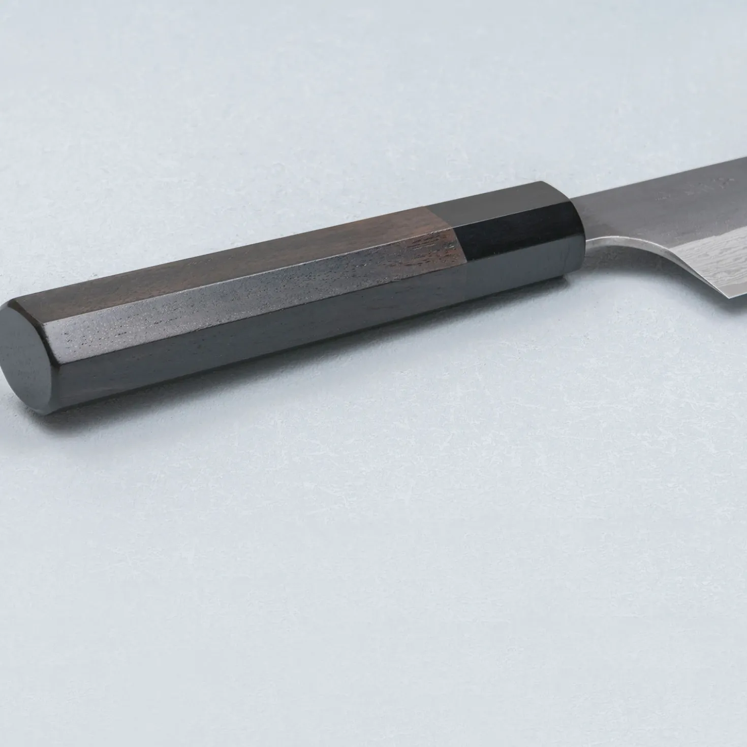 Nigara VG-XEOS Tsuchime Kurouchi Ebony Gyuto 21 cm