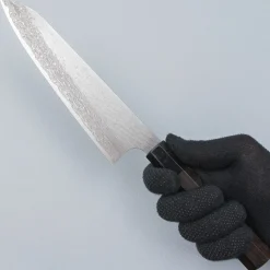 Nigara VG-XEOS Tsuchime Migaki Ebony Gyuto 21 cm