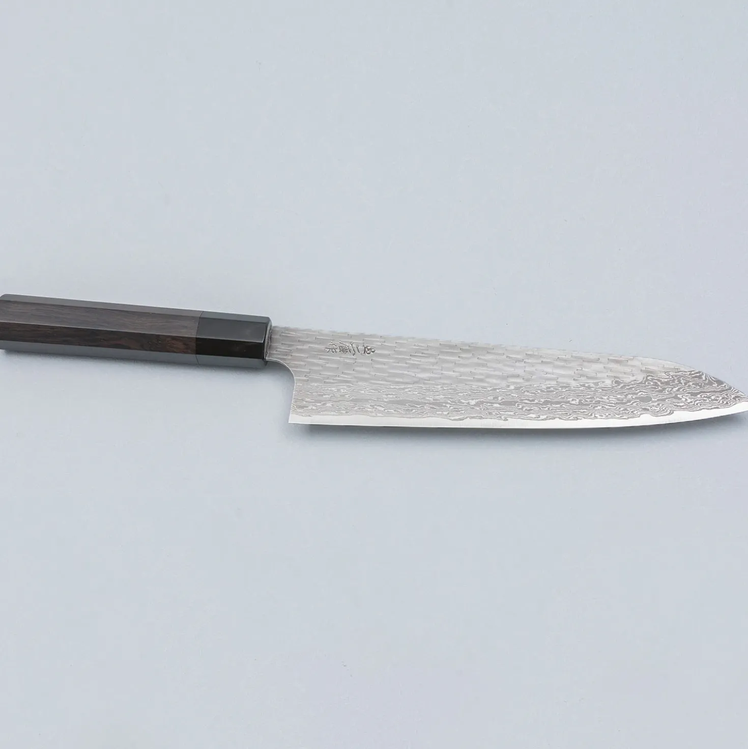 Nigara VG-XEOS Tsuchime Migaki Ebony Gyuto 21 cm