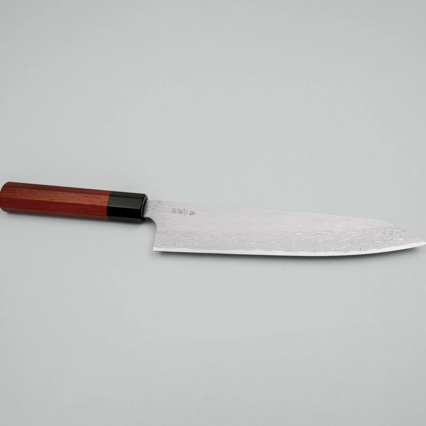 Nigara VG-XEOS Tsuchime Migaki Padouk Gyuto 24 cm