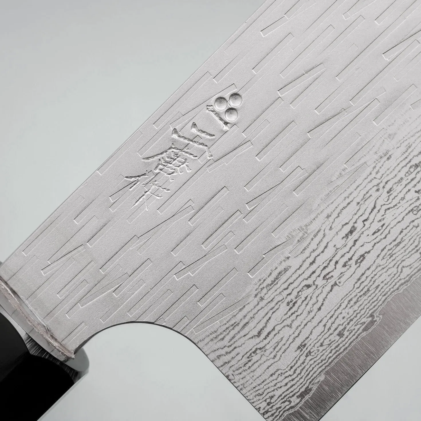 Nigara VG-XEOS Tsuchime Migaki Padouk Santoku 17 cm