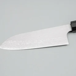 Nigara VG-XEOS Tsuchime Migaki Padouk Santoku 17 cm