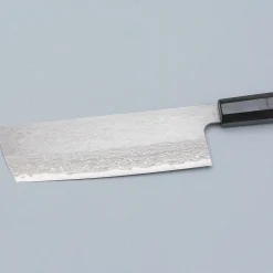 Nigara VG-XEOS Tsuchime Migaki Ebony Nakiri 16.5 cm