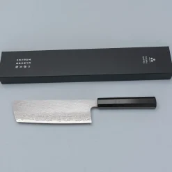 Nigara VG-XEOS Tsuchime Migaki Ebony Nakiri 16.5 cm