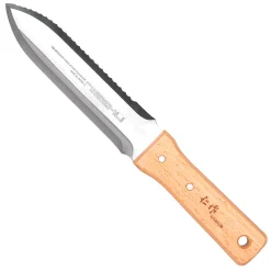 Nisaku Hori Hori Namibagata Tuinmes 18,5 cm Roestvrijstaal