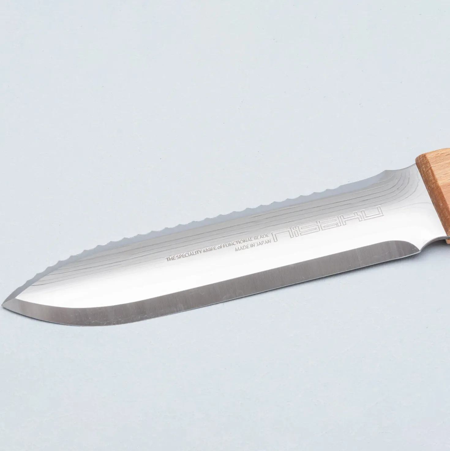 Nisaku Hori Hori Namibagata Tuinmes 18,5 cm Roestvrijstaal
