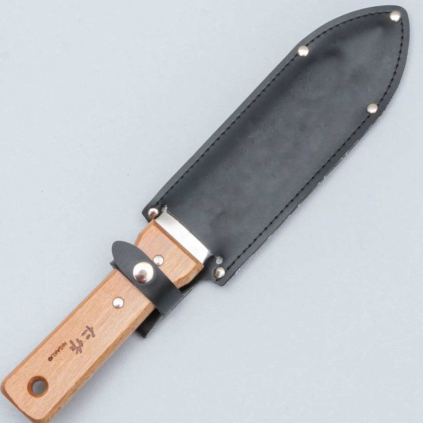 Nisaku Hori Hori Namibagata Tuinmes 18,5 cm Roestvrijstaal