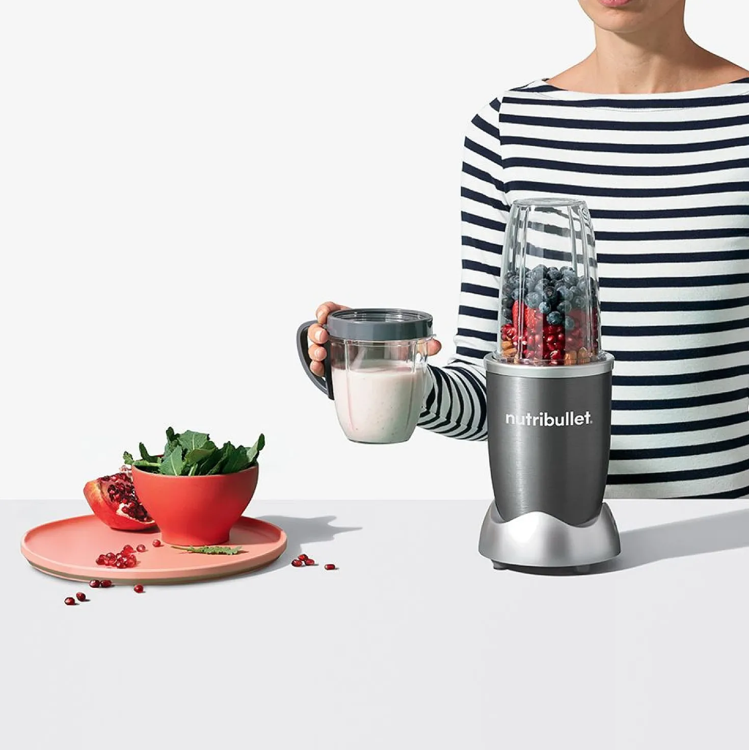 Nutribullet 600W 8 Delig Grijs