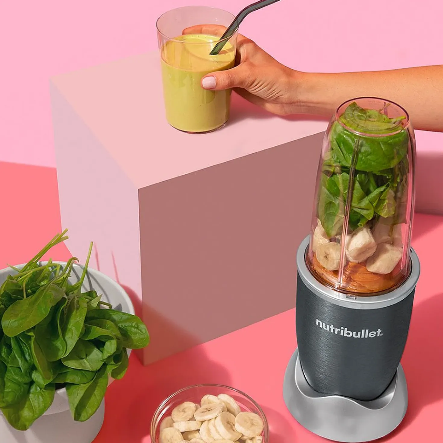 Nutribullet 600W 8 Delig Grijs