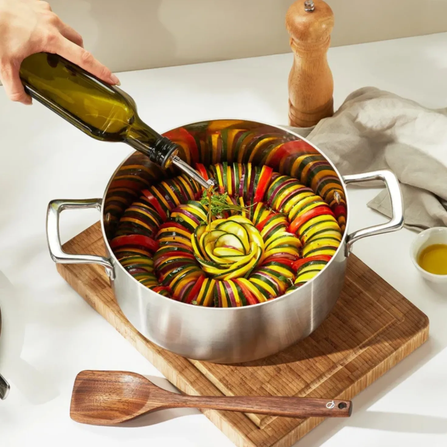 Olavson Classic Kookpan Met Koperen Kern 26 x 11.5 cm