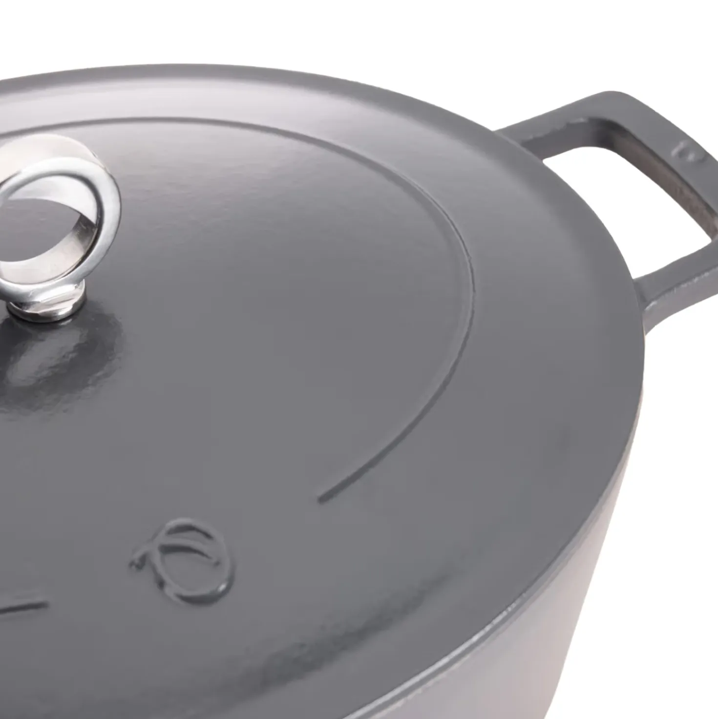 Olavson Gietijzeren Braadpan Grijs 31 cm