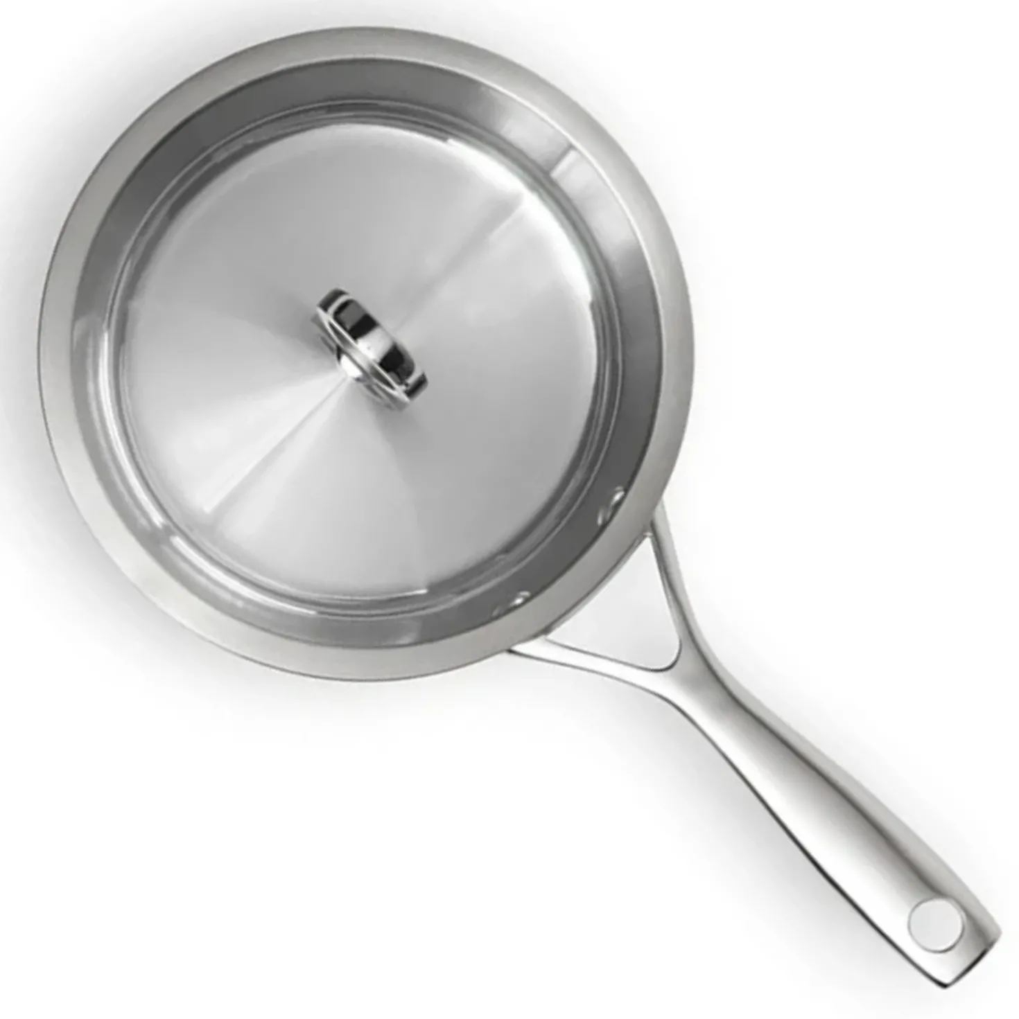 Olavson Koekenpan Ongecoat Met Deksel 24 cm