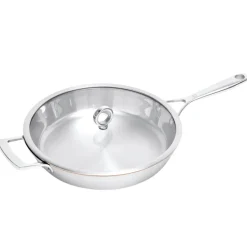 Olavson Koekenpan Ongecoat Met Deksel 32 cm