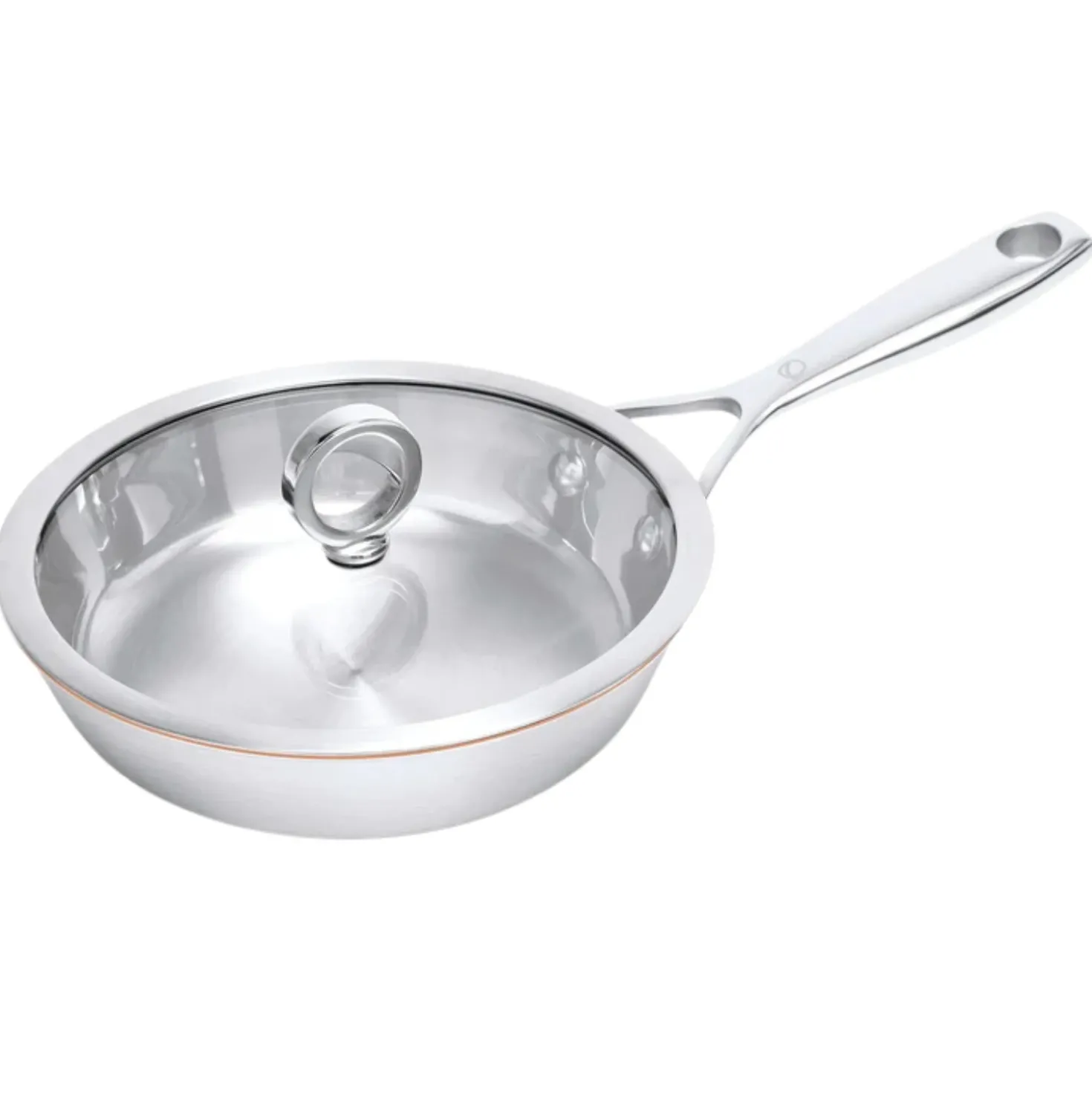 Olavson Koekenpan Ongecoat Met Deksel 20 cm