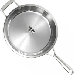 Olavson Koekenpan Ongecoat Met Deksel 20 cm