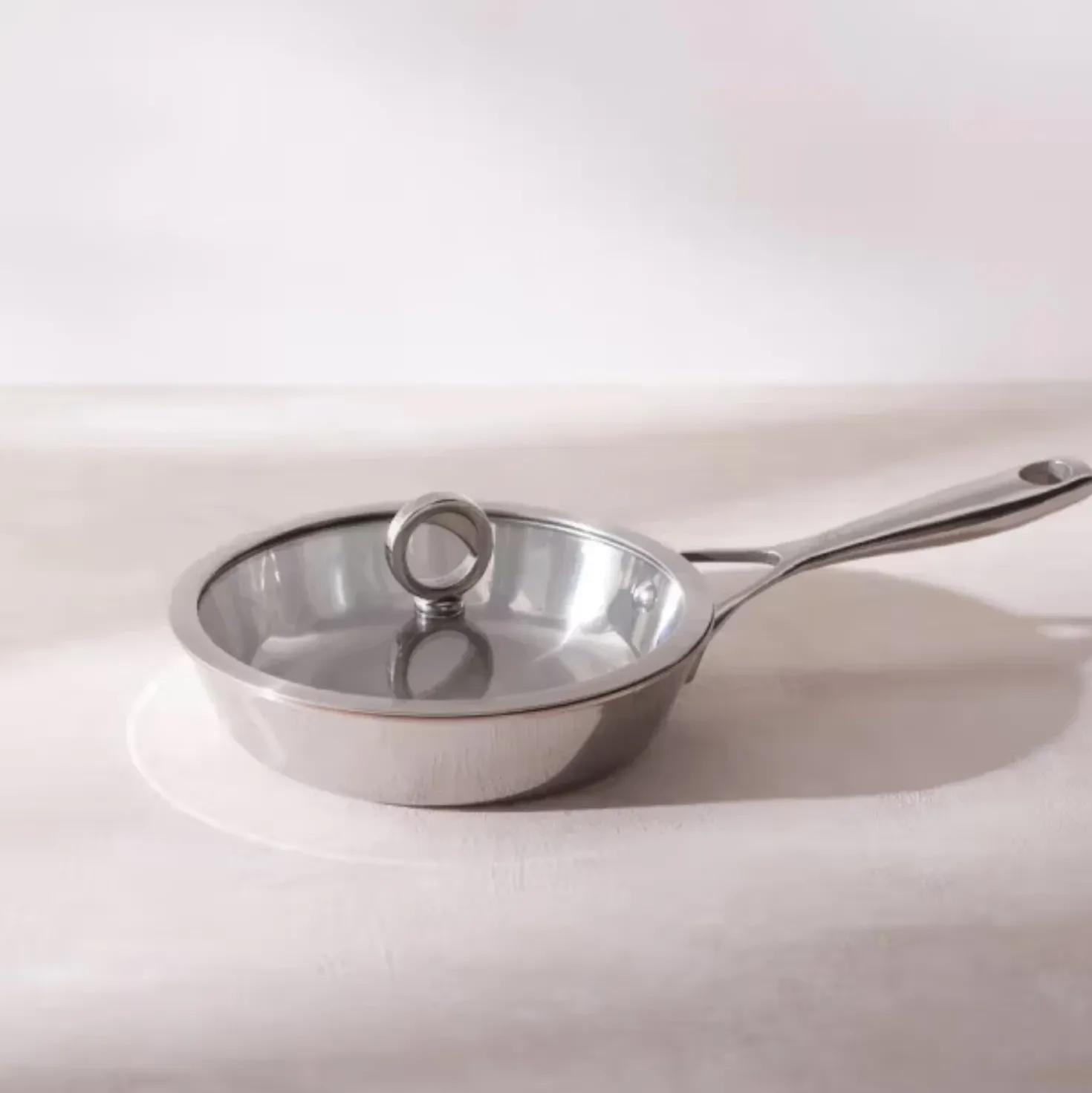 Olavson Koekenpan Ongecoat Met Deksel 20 cm