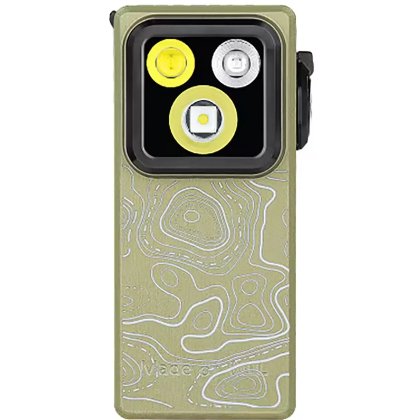 Olight Oclip Ultra Topo Olive