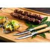 Olive Forged Steakmessenset 4-delig