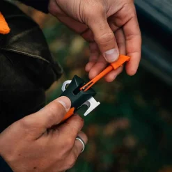 Opinel Explore no. 12 Oranje/Groen Met Teek Tool