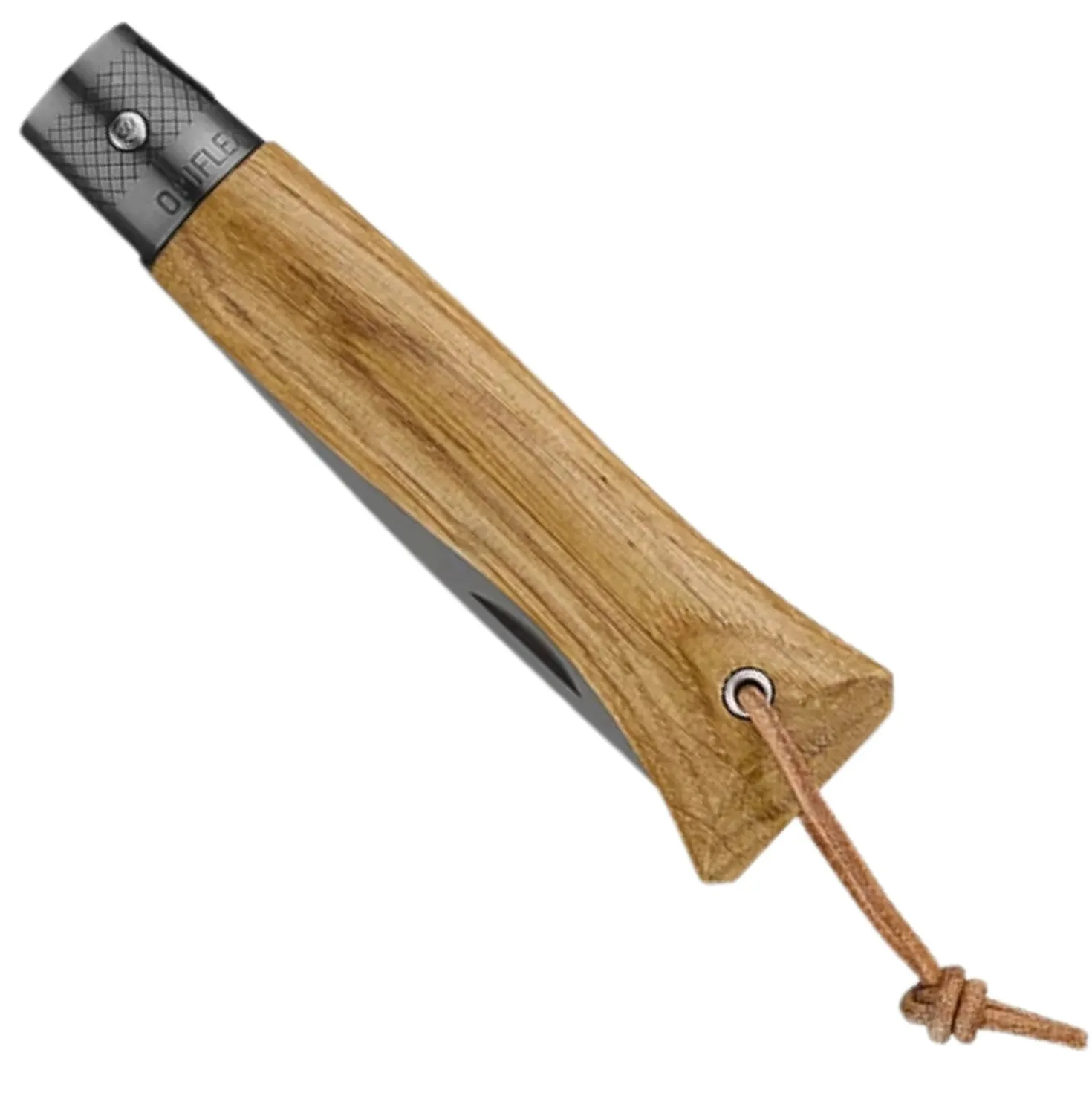 Opinel Opiflex Zakmes Afgerond no. 6 Roestvrij Eikenhout