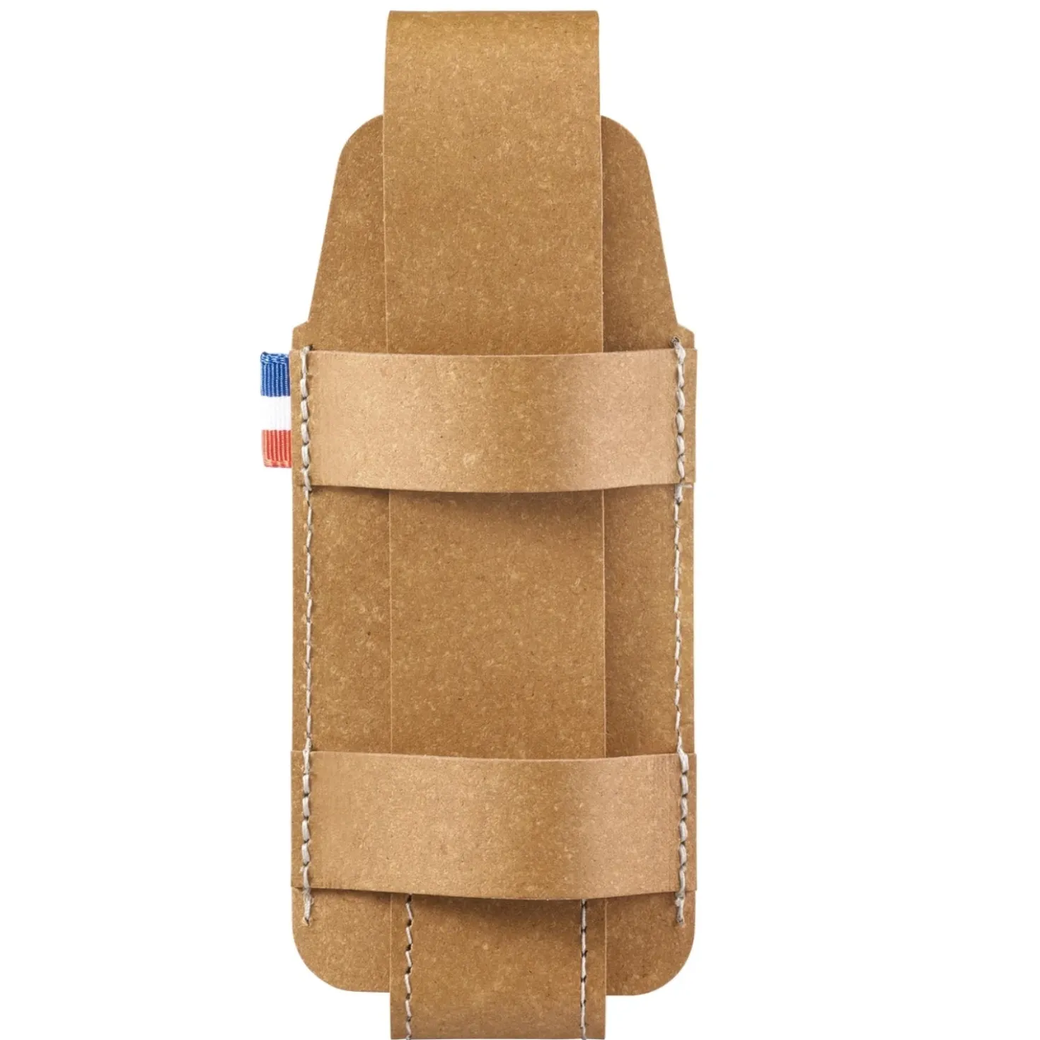 Opinel Zakmesetui Marron Gerecycled Leer Bruin/ Vilt Medium