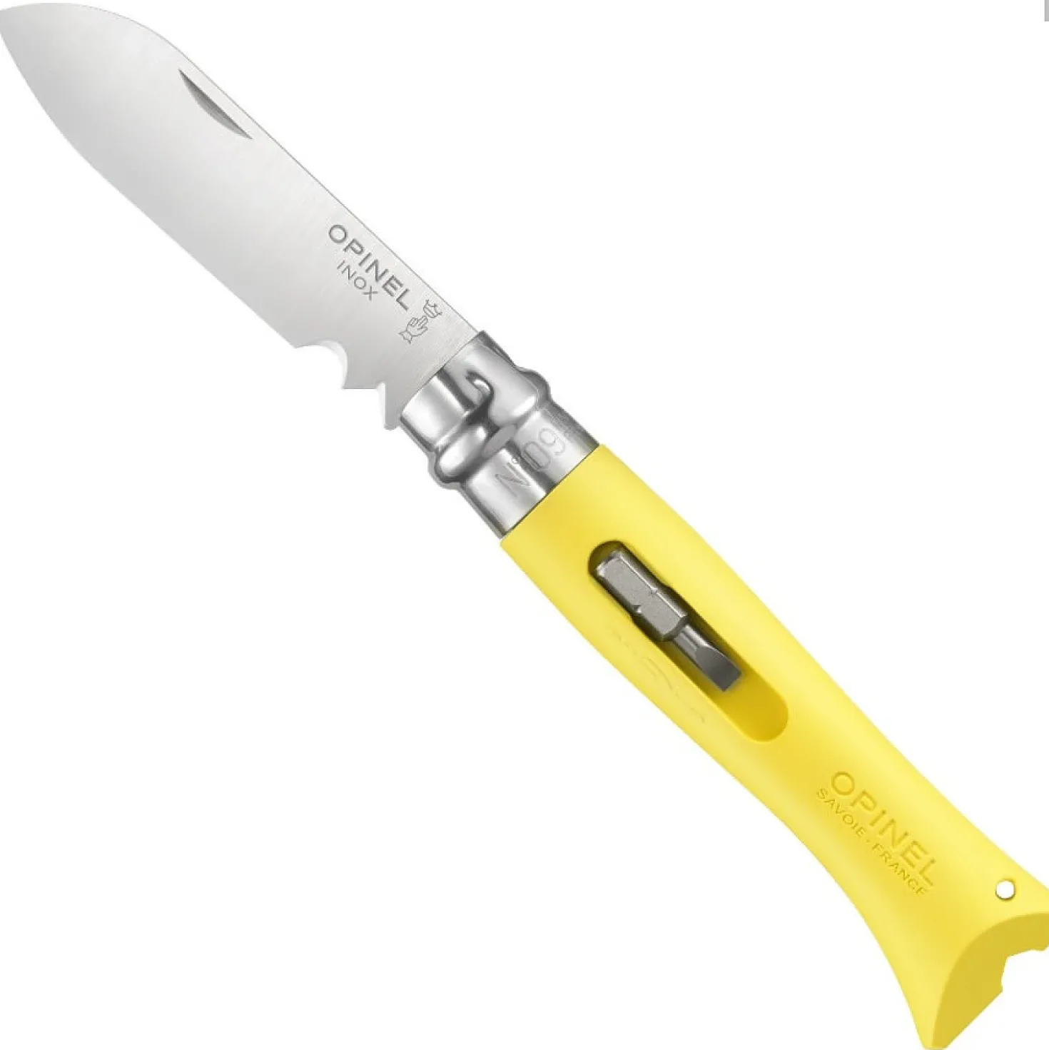 Opinel Zakmes no. 9 DIY Geel