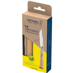 Opinel Zakmes no. 12 Gekarteld Roestvrij