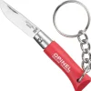 Opinel Zakmes no. 2 Oranje met sleutelhanger